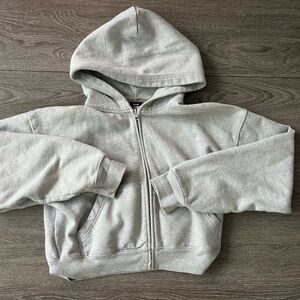 TNA Heather Gray Fleece Hoodie